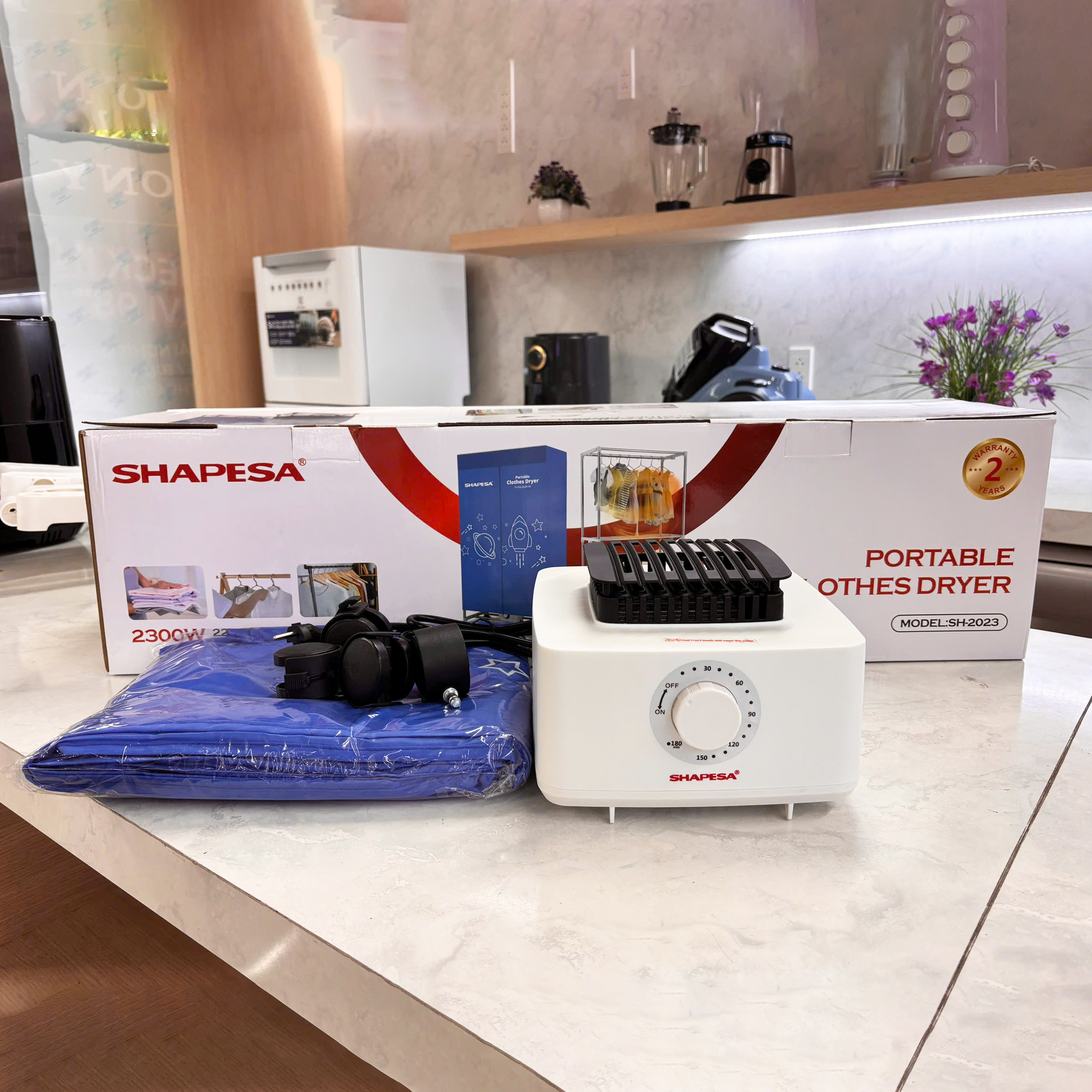 Tủ sấy quần áo Shapesa 2300W SH-2023