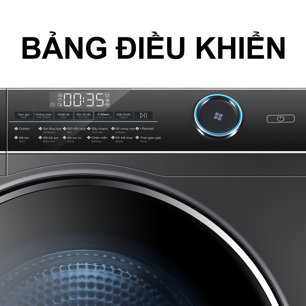 Máy sấy bơm nhiệt Aqua 10kg AQH-H1000J.PS