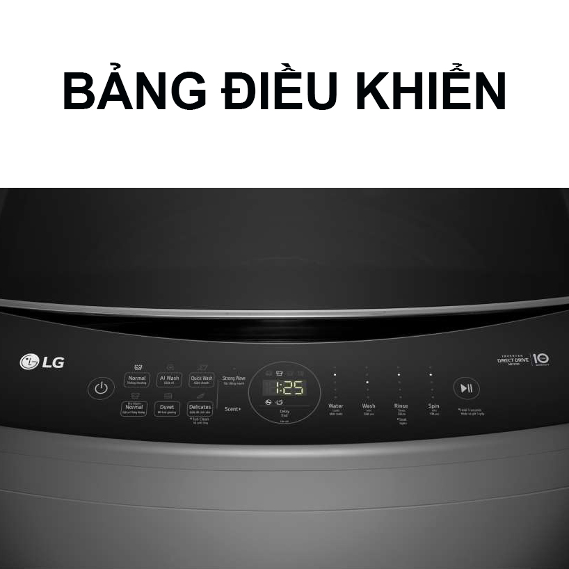 Máy giặt LG AI DD Inverter 18 kg TV2518DV3B