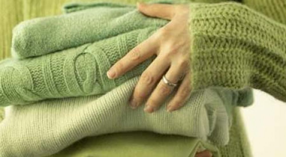 Kết quả hình ảnh cho giặt áo len