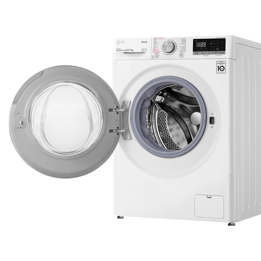 Máy giặt sấy LG Inverter giặt 8.5 kg - sấy 5 kg FV1408G4W