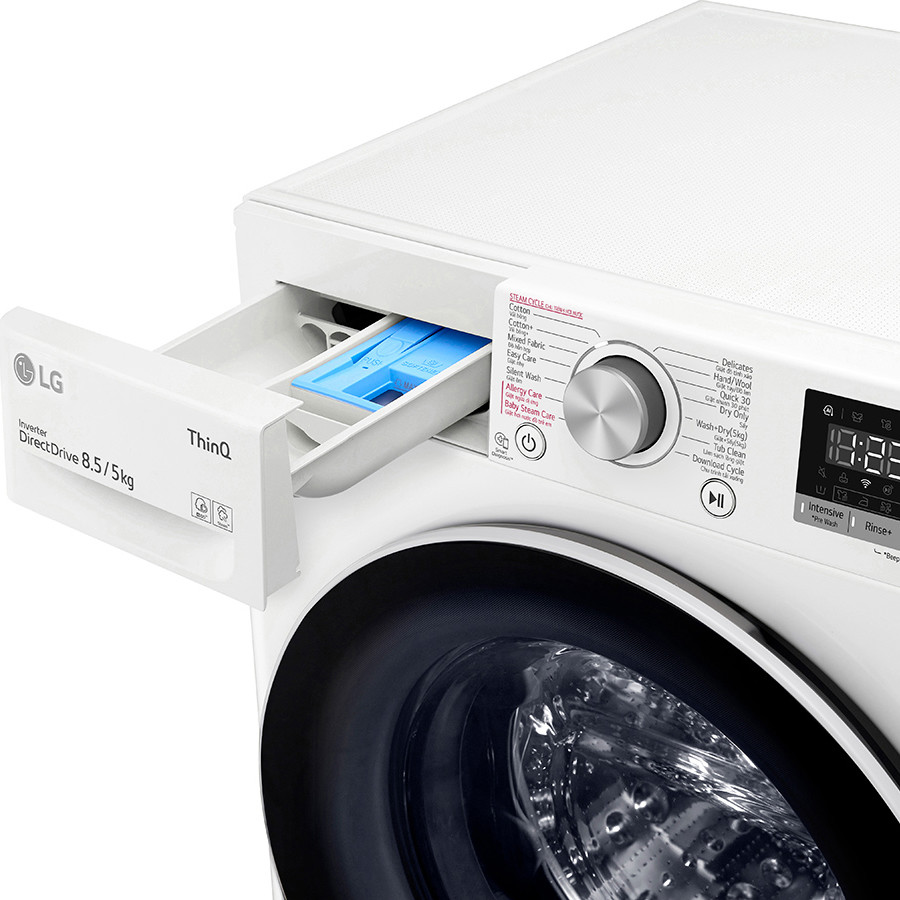 Máy giặt sấy LG Inverter giặt 8.5 kg - sấy 5 kg FV1408G4W