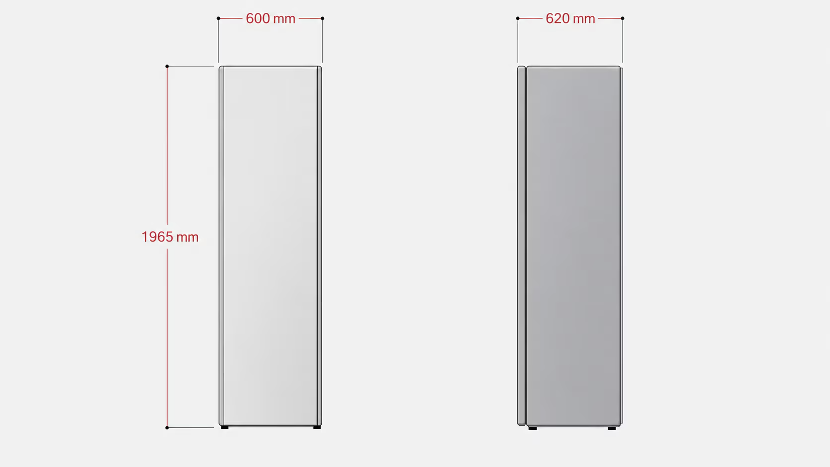 Tủ chăm sóc quần áo LG Styler SC5GMR80H 5 móc Màu gương kính đen 