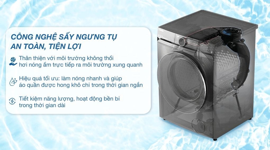Máy giặt sấy Toshiba Inverter 10.5/7kg TWD-BM115GF4V(SK)