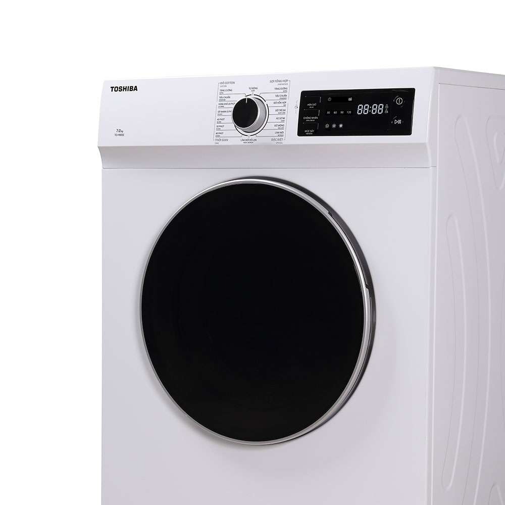 Máy sấy thông hơi Toshiba 7kg TD-H80SEV(WK)