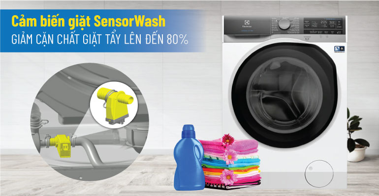 Cảm biến sensorWash giảm cặn bám 80%