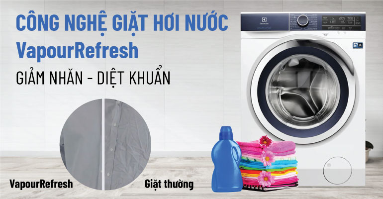 Làm mới quần áo với Electrolux EWF9023BDWA