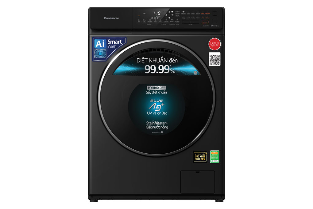 Máy giặt sấy 3Di Inverter Panasonic 9/6kg NA-S96FR1BVT