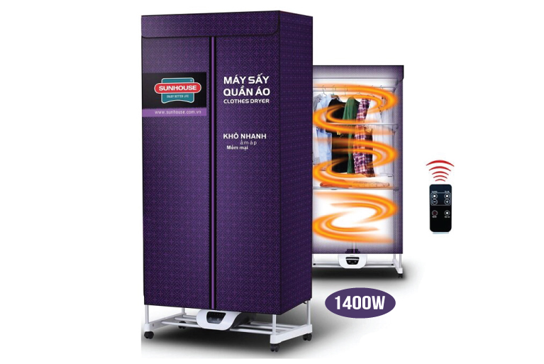 máy sấy quần áo sunhouse