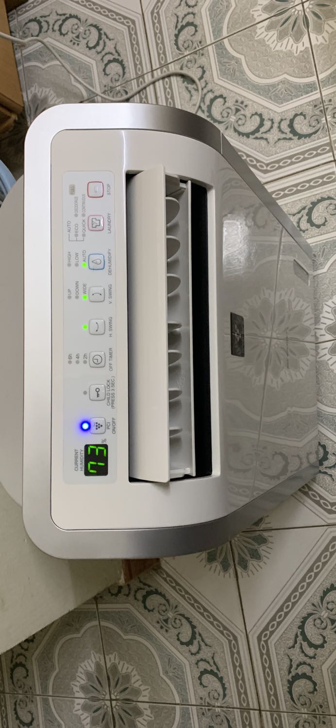 Máy hút ẩm Sharp DW-D20A-W tạo ion | 20L 1 ngày