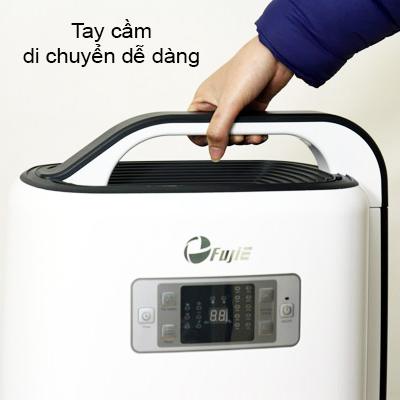 Máy hút ẩm 16L FujiE HM-916EC, phòng <30m2