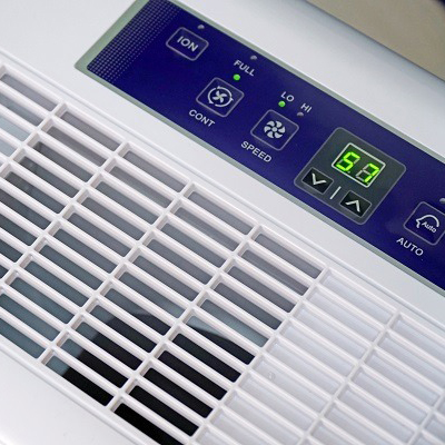 Hút ẩm lọc khí công nghiệp Fujie DH55BL phòng dưới 50m2