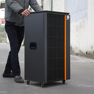 Hút ẩm + lọc không khí công nghiệp Fujie DH90B phòng dưới 120m2