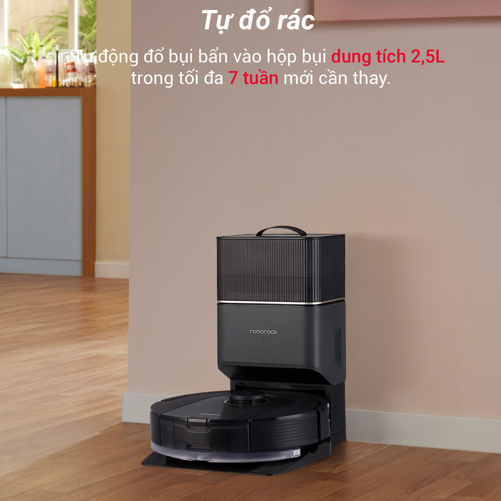 Robot hút bụi lau nhà Roborock Q5 Pro+