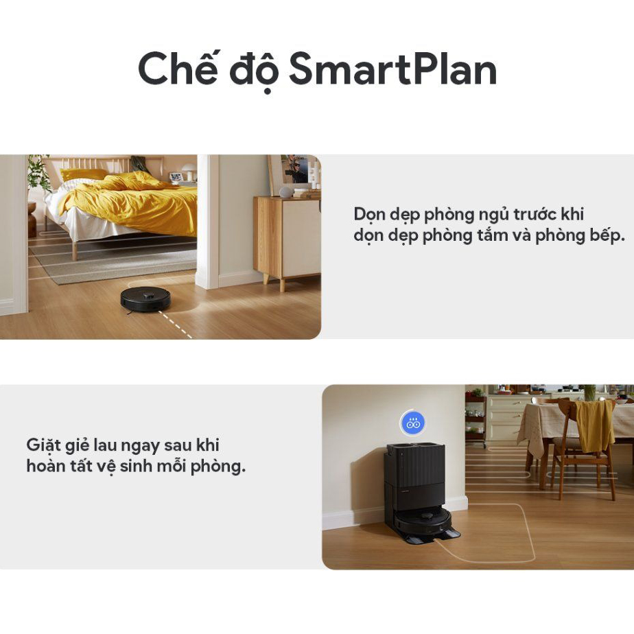 Robot hút bụi lau nhà Roborock QRevoS QX1PEC