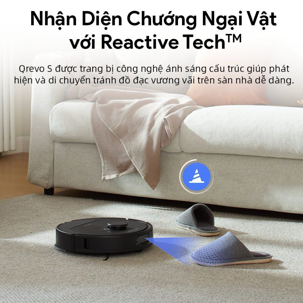 Robot hút bụi lau nhà Roborock QRevoS QX1PEC