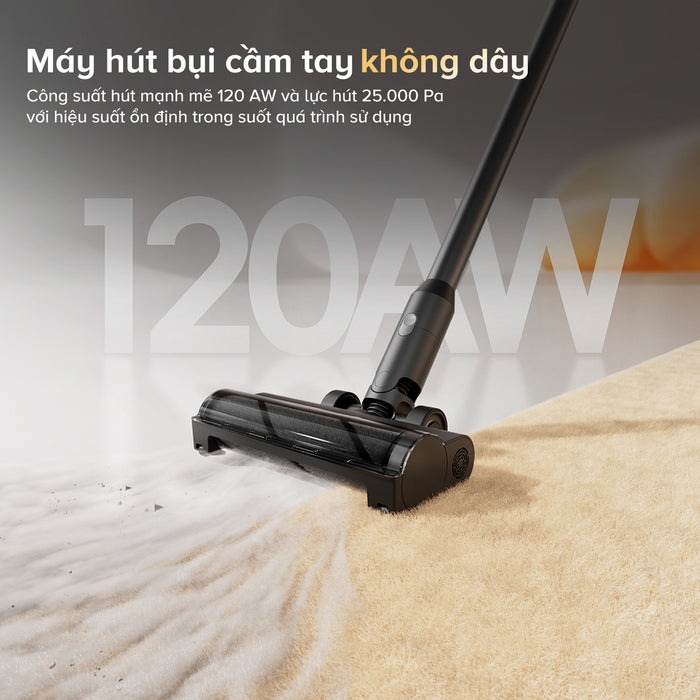 Máy hút bụi lau nhà Roborock F25 Ace Combo, lực hút 20.000Pa