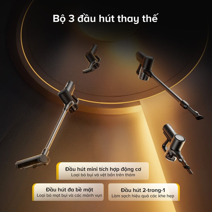 Máy hút bụi lau nhà Roborock F25 Ace Combo, lực hút 20.000Pa