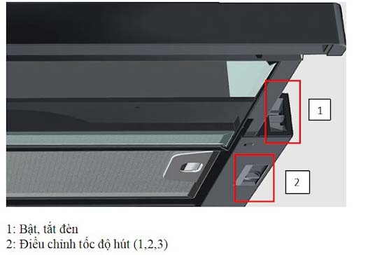 Máy hút mùi Bosch DFT63CA61B