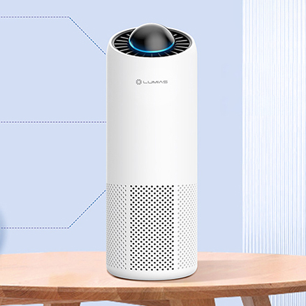 Máy lọc không khí và hút mùi ô tô Lumias Bulma Car - 5W, phòng <2.5m²