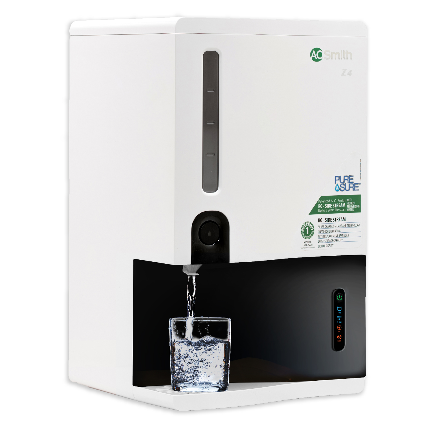 Máy lọc nước đặt bàn RO AO smith Z4