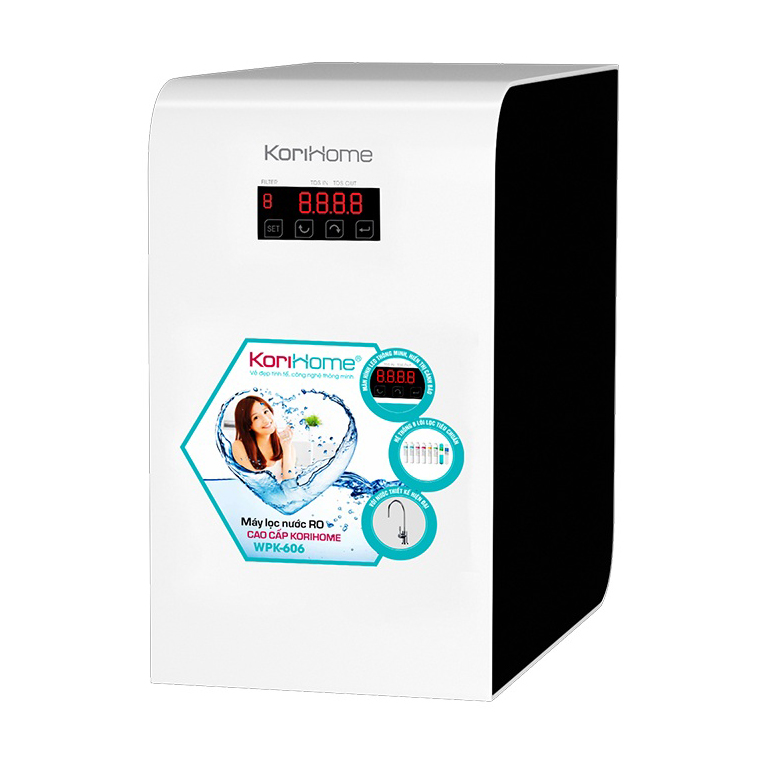 Máy lọc nước Korihome WPK-606 8 lõi lọc