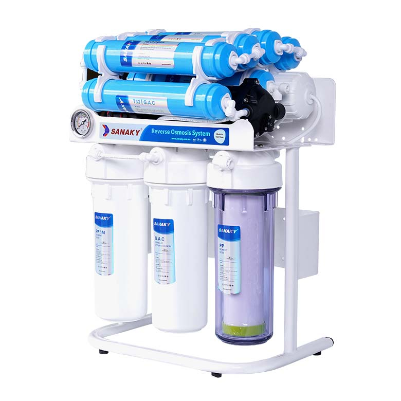 Máy lọc nước Sanaky 10 cấp để gầm SNK-US2310