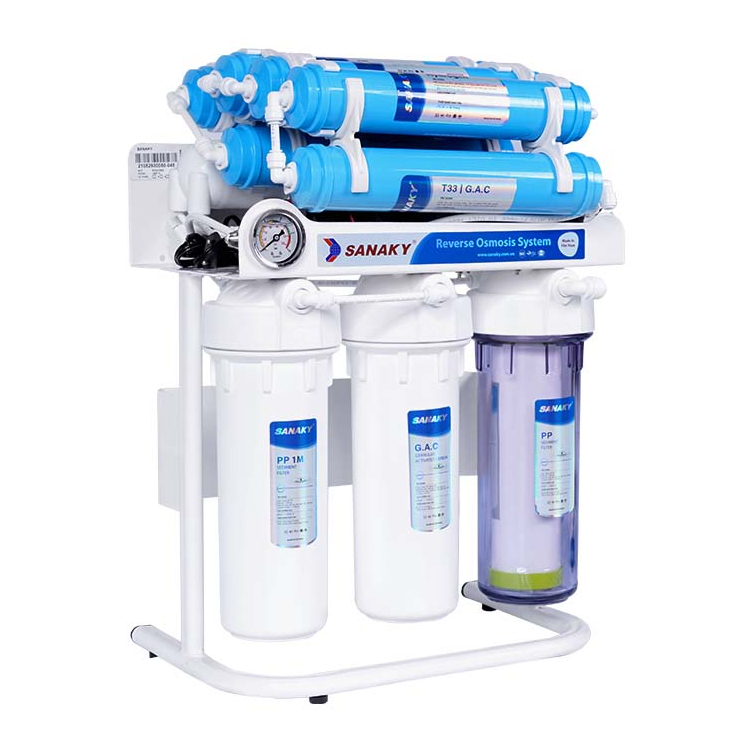 Máy lọc nước Sanaky 10 cấp để gầm SNK-US2310