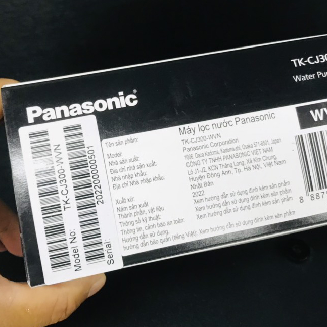 Máy lọc nước tại vòi Panasonic TK-CJ300-WVN