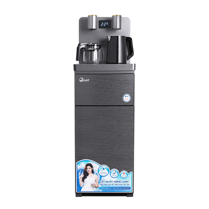 Cây nước nóng lạnh kết hợp bàn pha trà, cafe Fujie TBH1332E