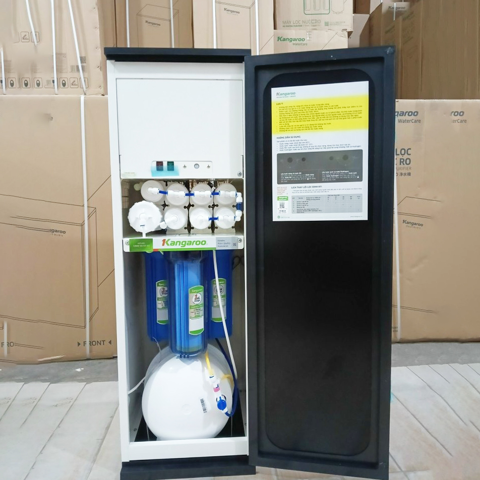 Máy lọc nước Kangaroo Hydrogen ion kiềm nóng lạnh KG100EHC