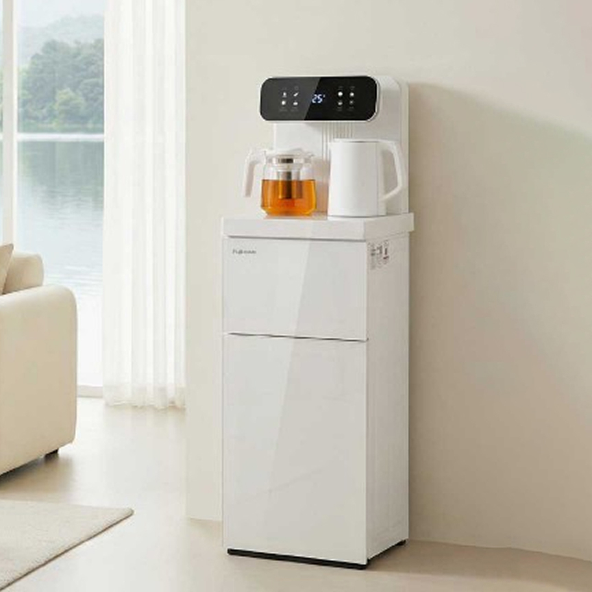 Cây nước nóng lạnh kết hợp bàn pha trà, cafe Fujihome TB237N