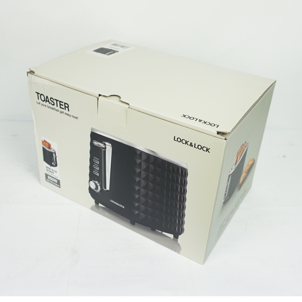 Máy nướng bánh mì LOCK &amp; LOCK 222BLK