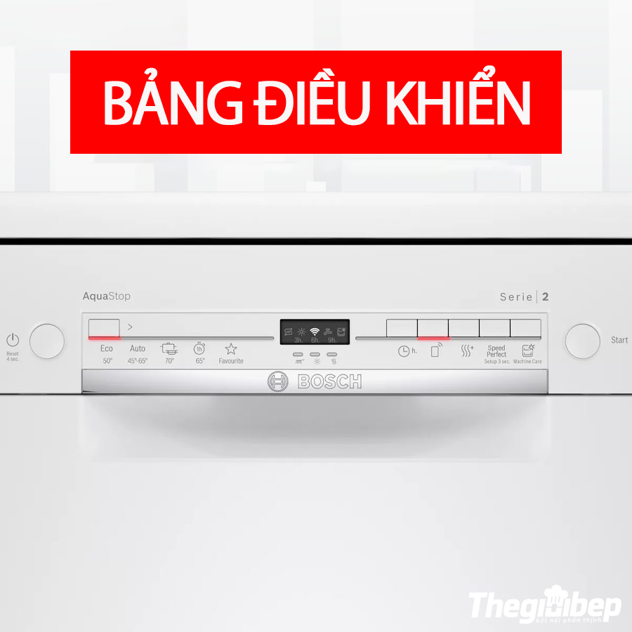 Máy rửa bát Bosch SMS2ITW04E - 12 bộ Châu Âu