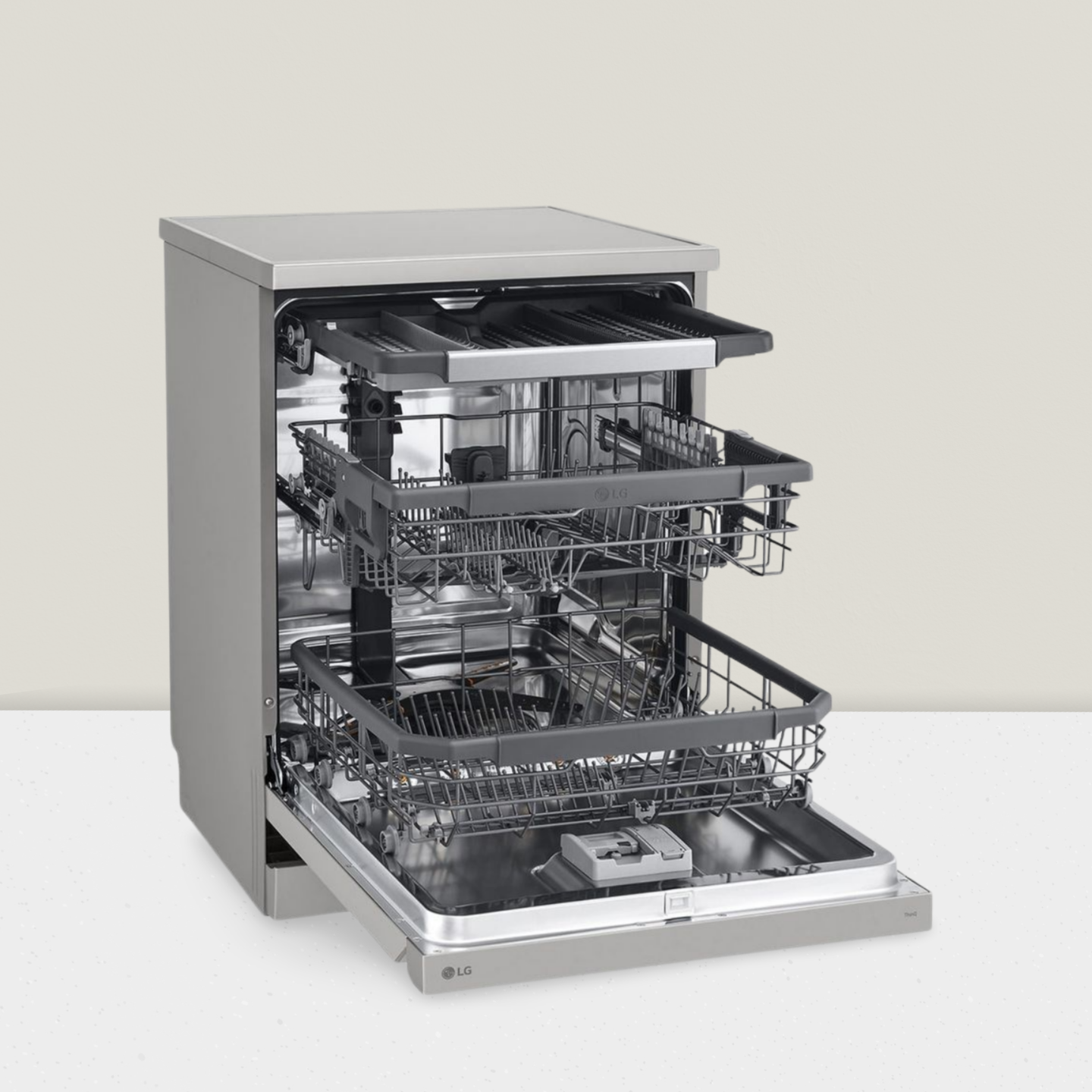 Máy rửa bát LG TrueSteam LDT14SVA4 - 14 bát Châu Âu