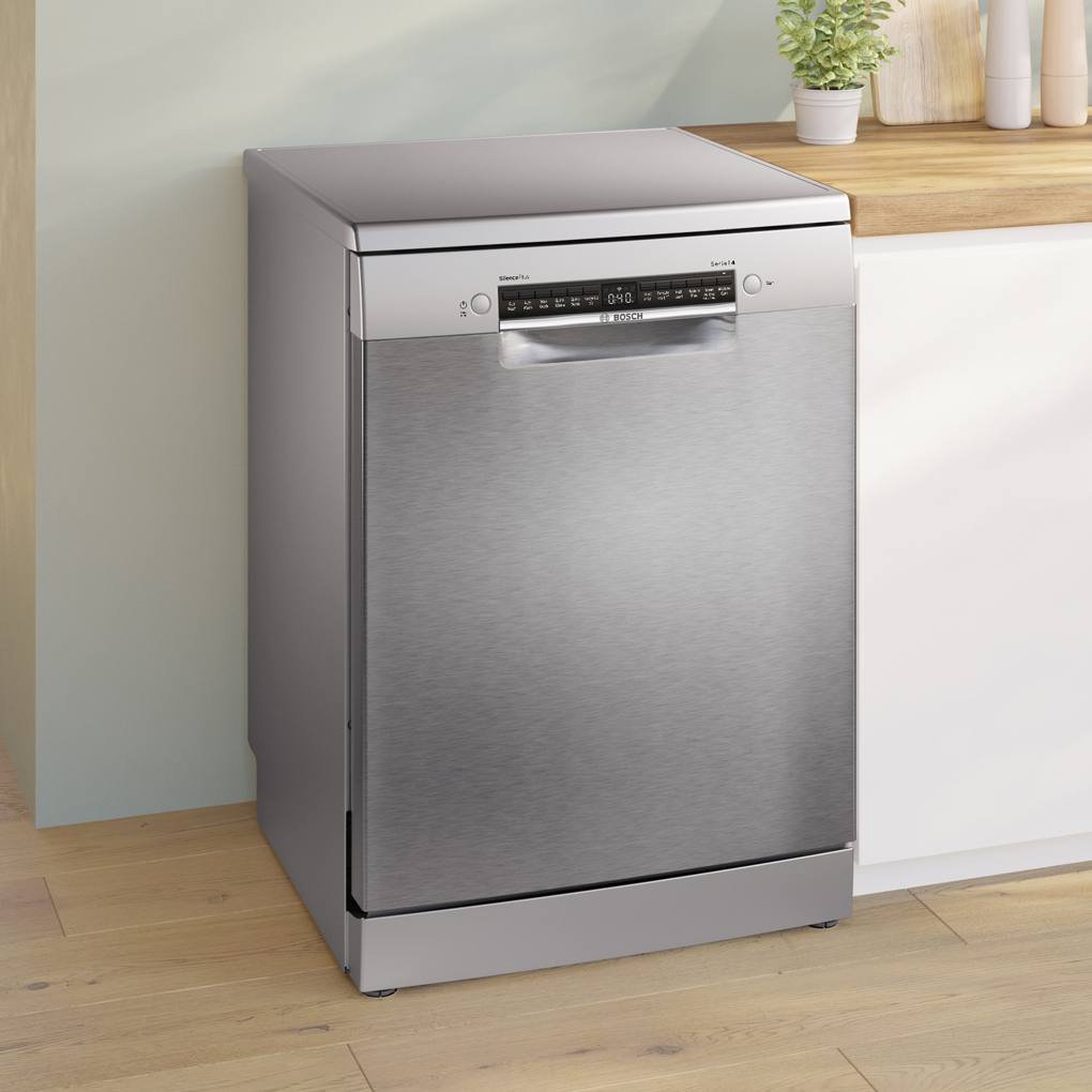 Máy rửa bát Bosch SMS4ECI01P serie 4, 12 bộ Châu Âu