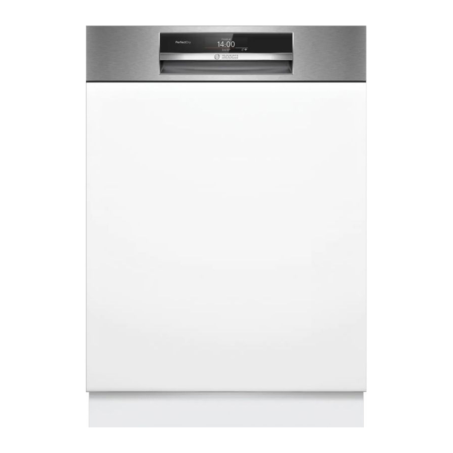Máy rửa bát âm tủ Bosch SMI8ZDS81T - 14 bộ Châu Âu