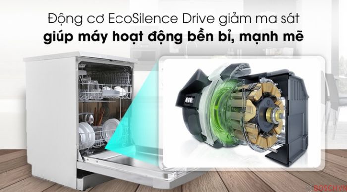 Máy rửa bát độc lập Bosch SMS4ECI26E - 13 bộ Châu Âu