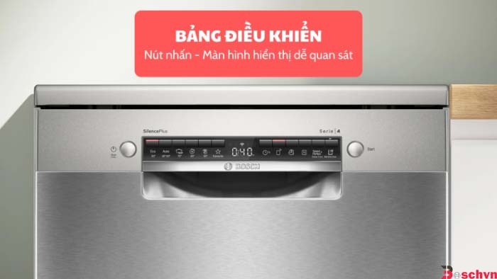 Máy rửa bát độc lập Bosch SMS4EMI06E - 14 bộ Châu Âu
