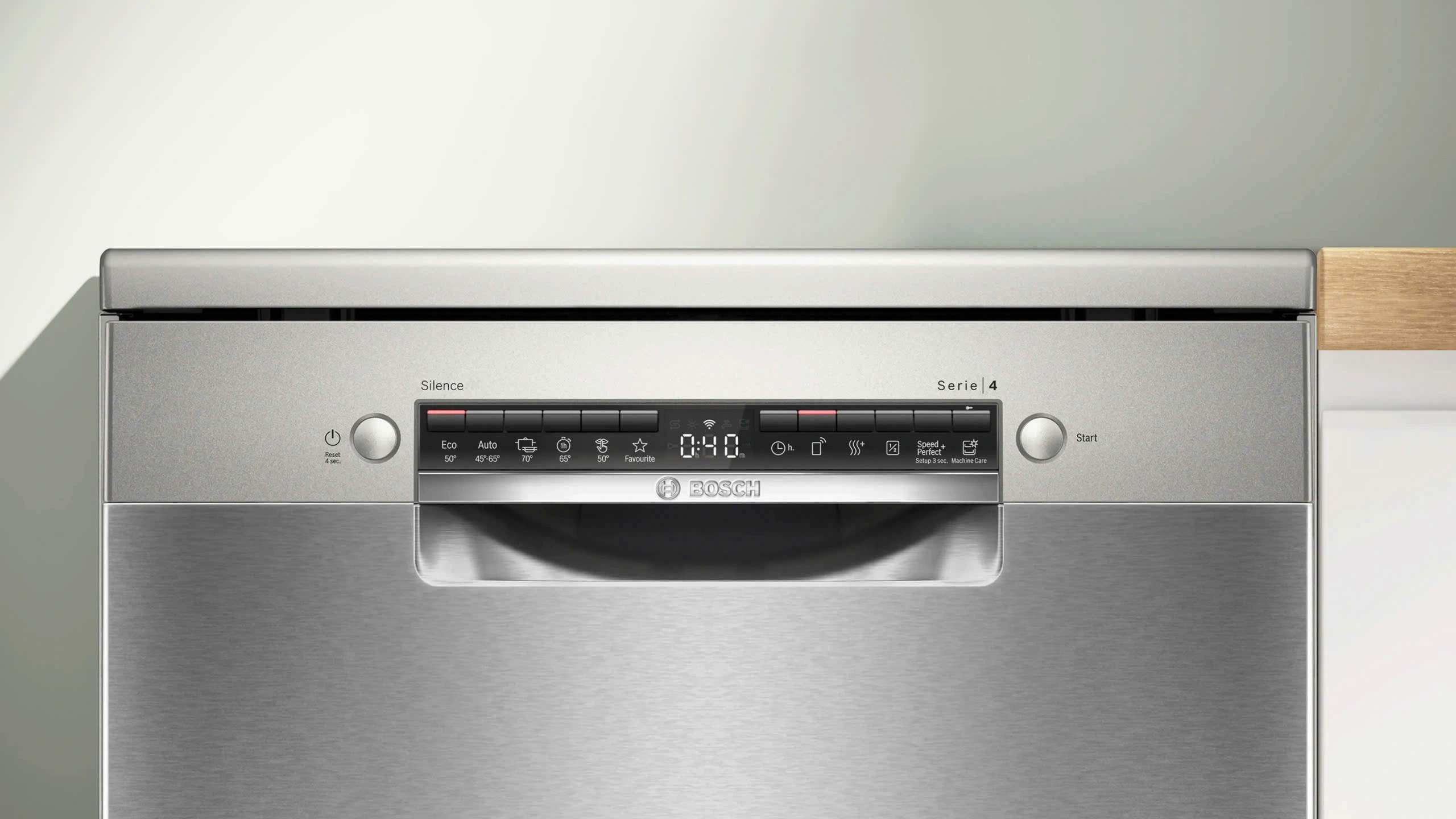Máy rửa bát serie 4 Bosch SMS4HTI03E, 13 bộ Châu Âu