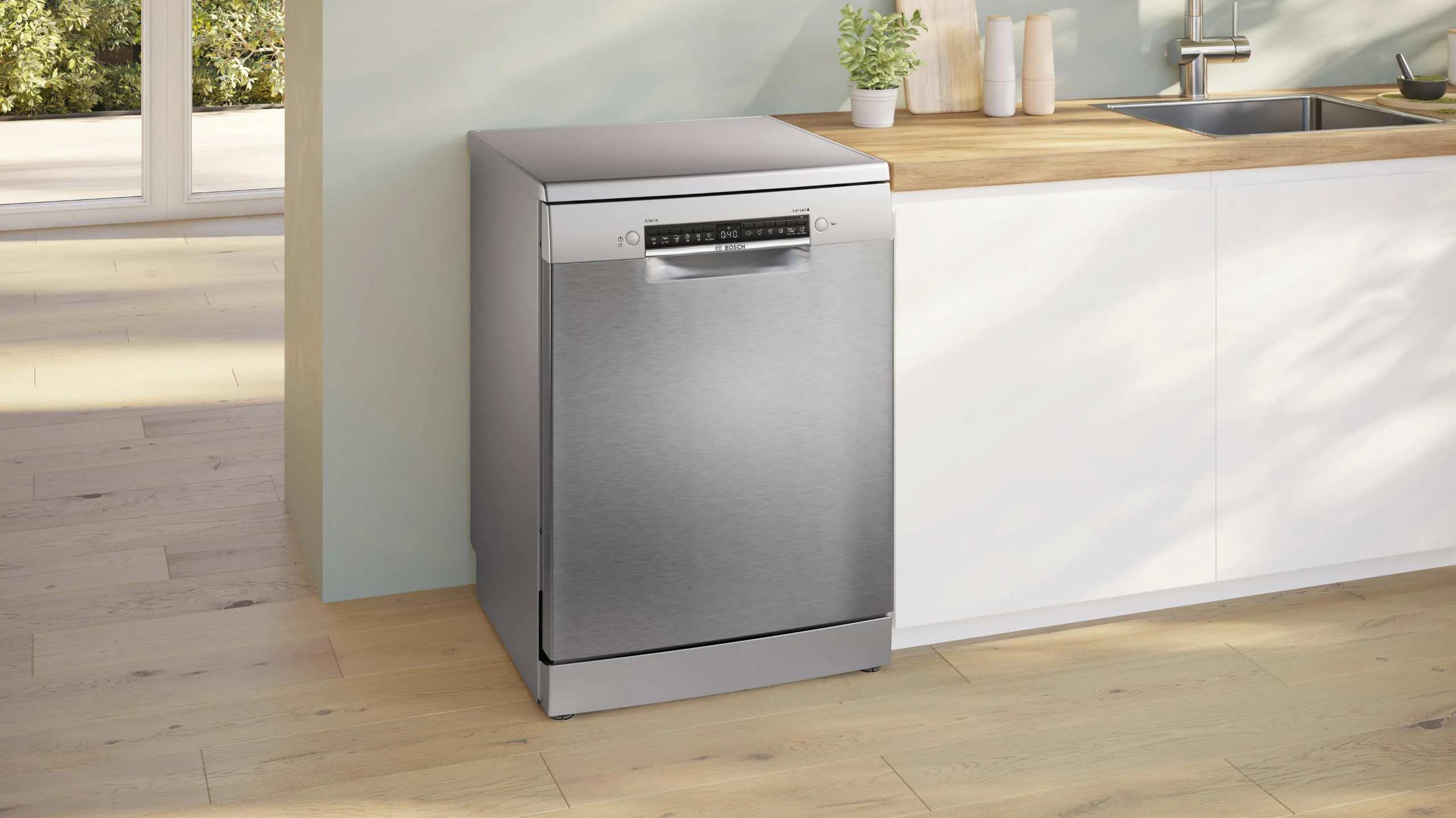 Máy rửa bát serie 4 Bosch SMS4HTI03E, 13 bộ Châu Âu