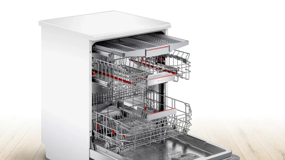 Máy rửa bát Bosch SMS6ZCW10E, 14 bộ Châu Âu