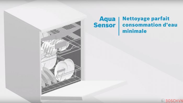 Máy rửa bát Bosch SMS6ZCI01P serie 6, 14 bộ Châu Âu