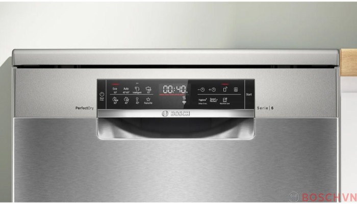 Máy rửa bát Bosch SMS6ZCI01P serie 6, 14 bộ Châu Âu
