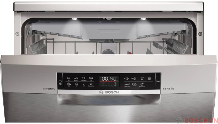 Máy rửa bát Bosch SMS6ZCI01P serie 6, 14 bộ Châu Âu
