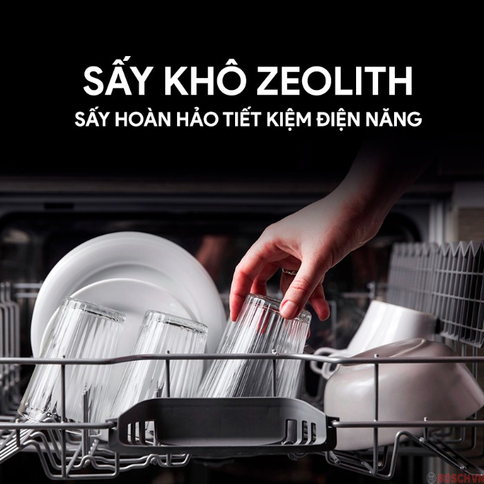 Máy rửa bát Bosch SMS6TCI00E, 14 bộ Châu Âu