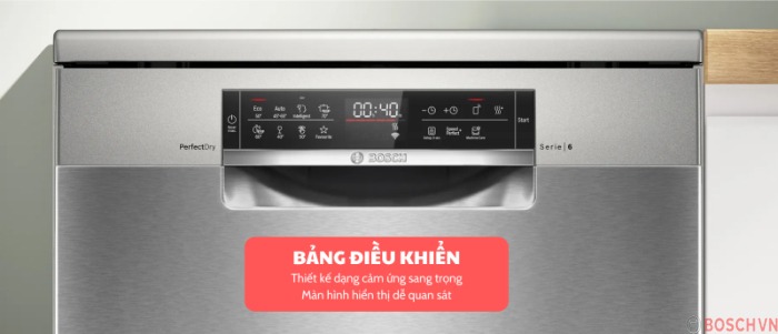 Máy rửa bát độc lập Bosch SMS6ZCI16E - 14 bộ Châu Âu