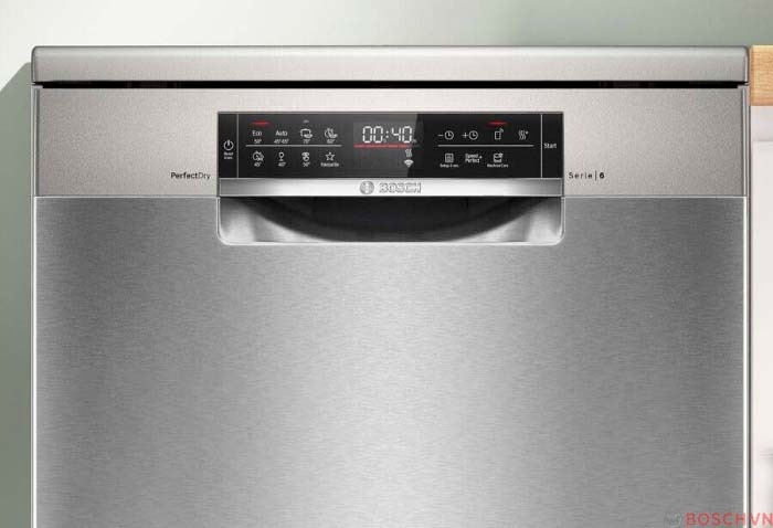 Máy rửa bát độc lập Bosch SMS6ZCI85M, 14 bộ