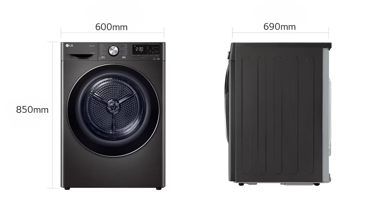 Máy sấy LG Heat Pump™ 10.5kg DVHP50B DUAL Inverter