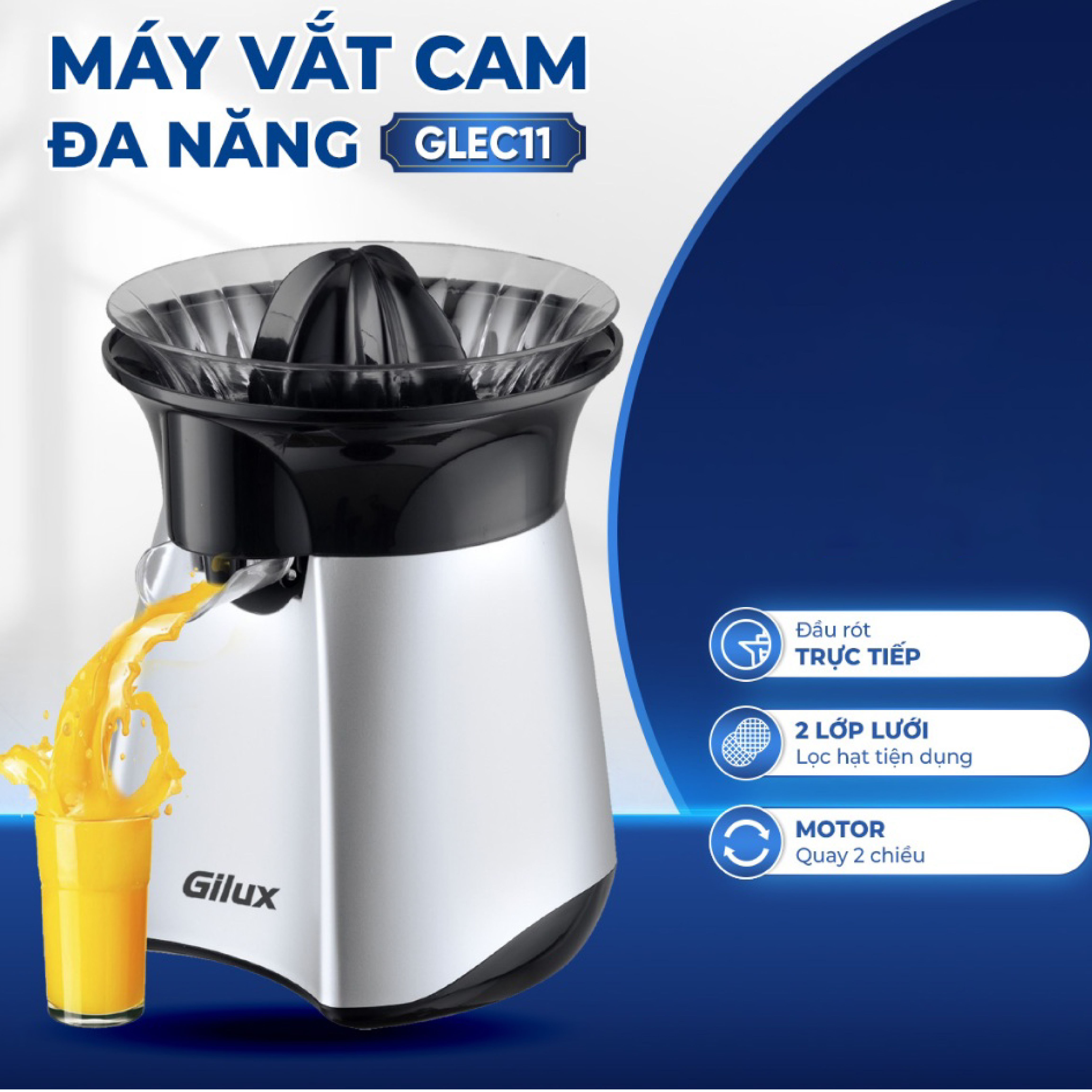 Máy vắt cam Gilux GLEC11